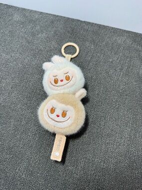 POP MART The Monsters Labubu Wacky Mart Series Seafood Balls Plush Pendant